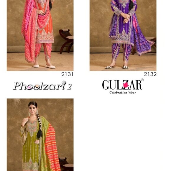 CHINNON WORK SALWAR SUIT - Picture 10 of 10